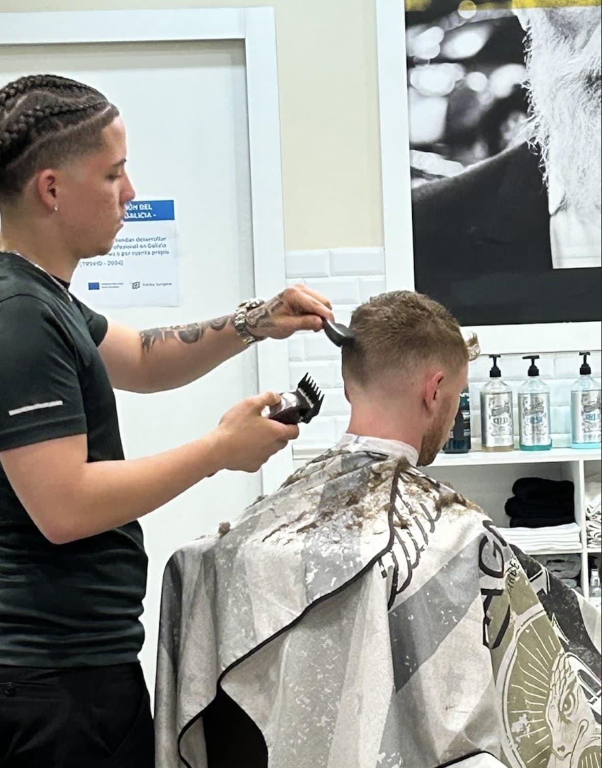 Degradado al cero ejecutado con precisión en Barbería Levys